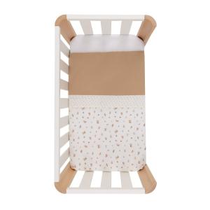 Funda nórdica minicuna 70x77x1 cm blus