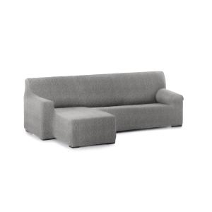 Funda sofá chaise longue elástica izq b/c gris claro 250 -…