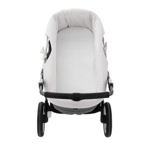 Garnitura capazo reversible 35x75x35 cm wine