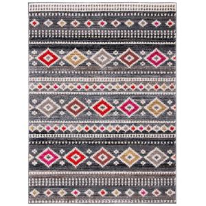 Global gris/neutro alfombra 185 x 275
