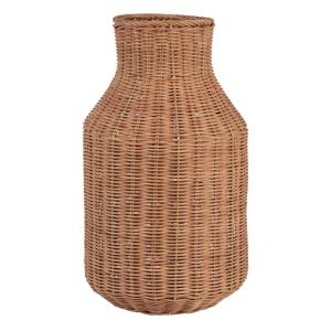 Gran jarrón de ratán Alt43 cm