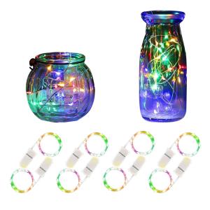 Guirnalda de luces LED de plástico transparente 200 cm