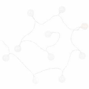 Guirnalda luminosa blanca con 10 luces LED L. 165