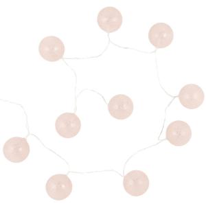 Guirnalda luminosa con 10luces LED rosas, L.195