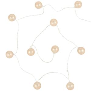 Guirnalda luminosa dorada con 10lucesLED, L.200