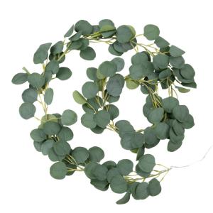 Guirnalda luminosa eucalipto artificial con 20 LEDS
