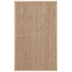 Hierba marina natural/beige alfombra 60 x 90