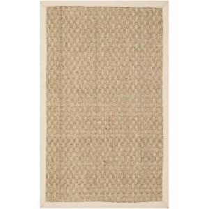 Hierba marina natural/beige alfombra 75 x 180