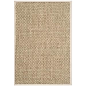 Hierba marina natural/marfil alfombra 150 x 245