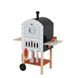 Horno de pizza de juguete exterior, 83cm, multicolor
