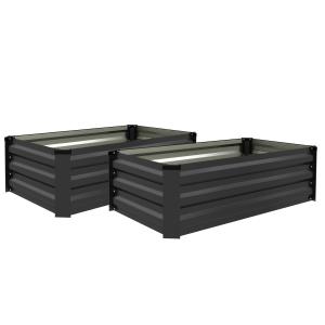 Huerto urbano gris 100 x 60 x 30 cm