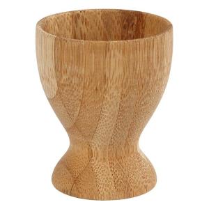 Huevera de bambú para decorar 6 x ø 4,8 cm