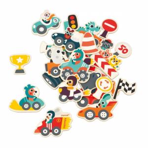 Imanes de coches de carreras 24 piezas