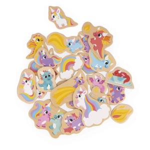Imanes unicornios y dragones 24 piezas