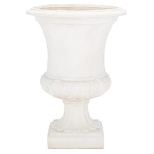 Jardinera hierro de blanco