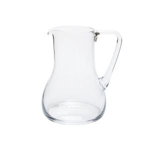Jarra de vidrio transparente h19