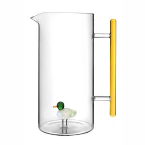 Jarra pato Vidrio borosilicato muy resistente Transparente