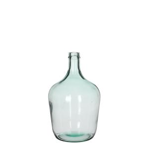 Jarrón de botellas vidrio reciclado alt. 30