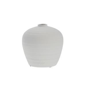 Jarrón de cerámica blanca Alt.21