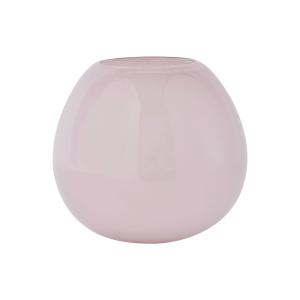 Jarrón de cristal morado Ø25xH21,5cm