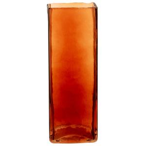 Jarrón de cristal rojo Alt. 23