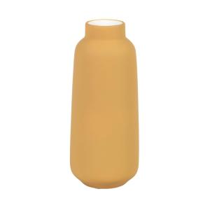Jarrón de gres amarillo mostaza Alt 24 cm