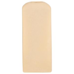 Jarrón de gres beige Alt. 31 cm