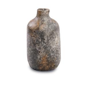 Jarrón de terracota gris antiguo