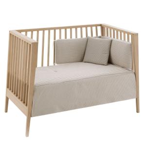 Jgo 2 pcs.colcha i-v. Cuna 60 60x120x3 cm beige