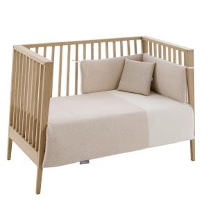 Jgo 2 pcs.f.nordica cuna 70 110x170x3 cm rosa