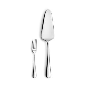 Juego de 13 cubiertos para entrada, queso y postre Acero in…