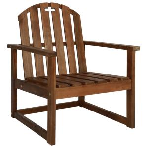Juego de 2 sillas de jardín madera acacia maciza marrón 60x…
