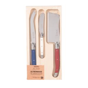 Juego de 3 cuchillos para queso