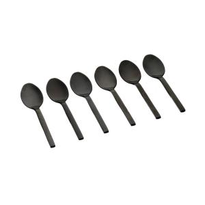 Juego de 6 cucharillas emund - negro
