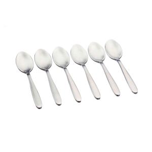 Juego de 6 cucharillas kaja - silver