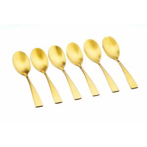 Juego de 6 cucharillas sven - oro