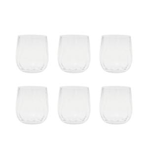 Juego de 6 vasos de agua Wave