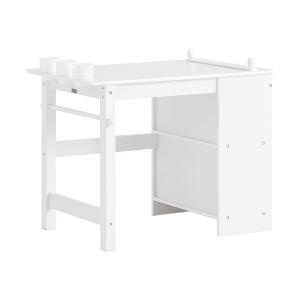 Juego de mesa y silla infantil madera blanco