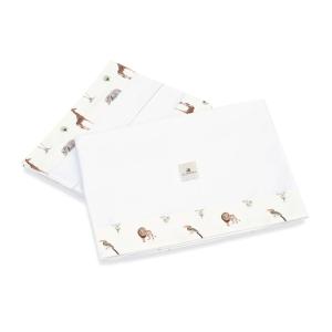 Juego de sábanas cuna 60x120 cm jungla