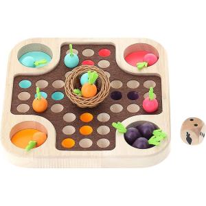 Juegos de caballos pequeños con verduras de la huerta