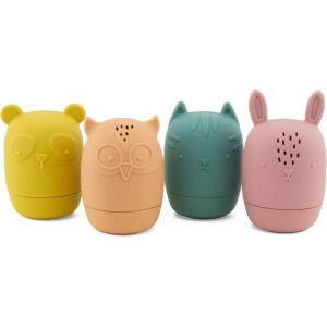 Juguetes de baño de silicona animales