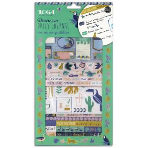 Kit bullet journal para personalizar - jungle