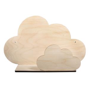 Kit de bricolaje - Estantería de madera Cloud 35 x 21 x 10…