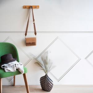 Kit de moldura de base Victorine A en pino macizo de las La…