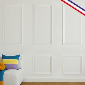 Kit de moldura de pared Apolline A en pino macizo de las La…