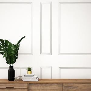 Kit de moldura de pared Justine A en pino macizo de las Lan…