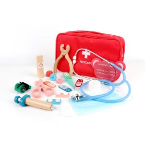 Kit médico de madera para niños