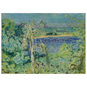 La Seine à Vernon (La Risée Sur La Riviére) - P. Bonnard -…