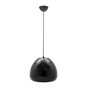 Lámpara colgante acrílico negro ø34x26cm