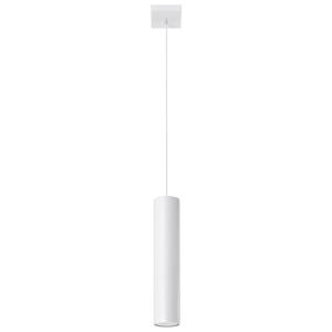 Lámpara colgante blanco acero  alt. 100 cm